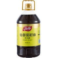 仙餐非轉基因食用油四川醇菜籽油5l菜油食用油商用批發菜子油