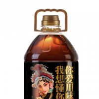 廠家直銷 仙餐非轉(zhuǎn)基因特黃濃香菜籽油5l 四川特產(chǎn)食用油5升禮盒