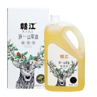 江西贛江茶油 山茶油 3.7L磨砂桶裝白色款食用茶籽油 2桶起批