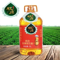 佛山糧源一級(jí)特香花生油濃香食用油 一罐大瓶裝5升花生油廠家批發(fā)