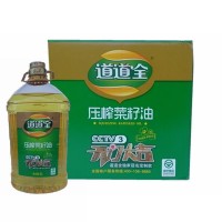 道道全壓榨菜籽油5L 量大從優