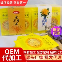 金絲皇菊 菊花茶金絲皇菊一朵一杯花草茶盒裝花茶源頭廠加工批發