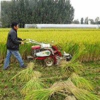 常青機械多功能全自動收割打捆一體機 水稻小麥手扶自走式割捆機