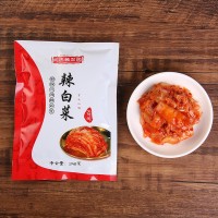 閔氏醬菜園韓式泡菜朝族風味辣白菜冷面用醬菜下飯菜腌制大白菜